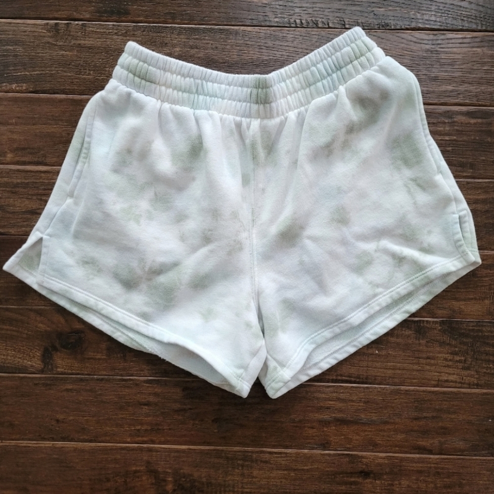 Abercrombie tie-dye sweat shorts